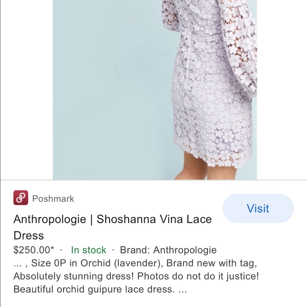 Shoshanna Vina Cocktail Dress Anthropologie - Picture 7 of 10